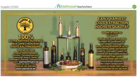Sophias Oil Classic 500ml ( Mild Nussig ) ( Silberpreis in Berlin 2022 ) – Bild 27