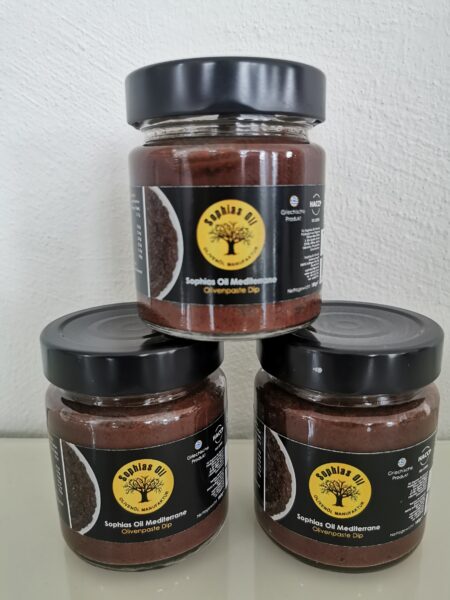 Sophias Oil Mediterrane Olivenpaste Dip 3er Pack
