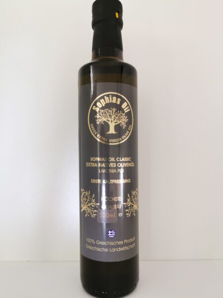 Sophias Oil Classic 500ml ( Mild Nussig ) ( Silberpreis in Berlin 2022 )